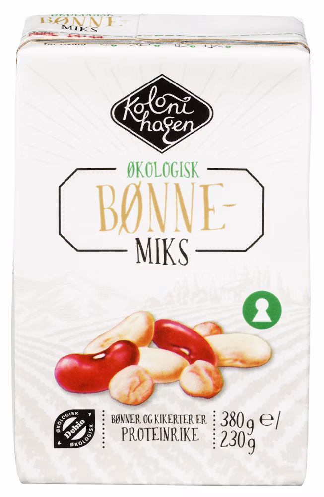 Bønnemiks Økologisk, 380 g