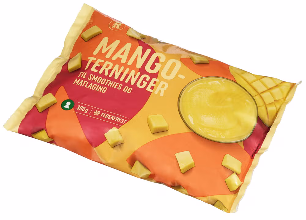 Mangoterninger Ferskfryste, 300 g