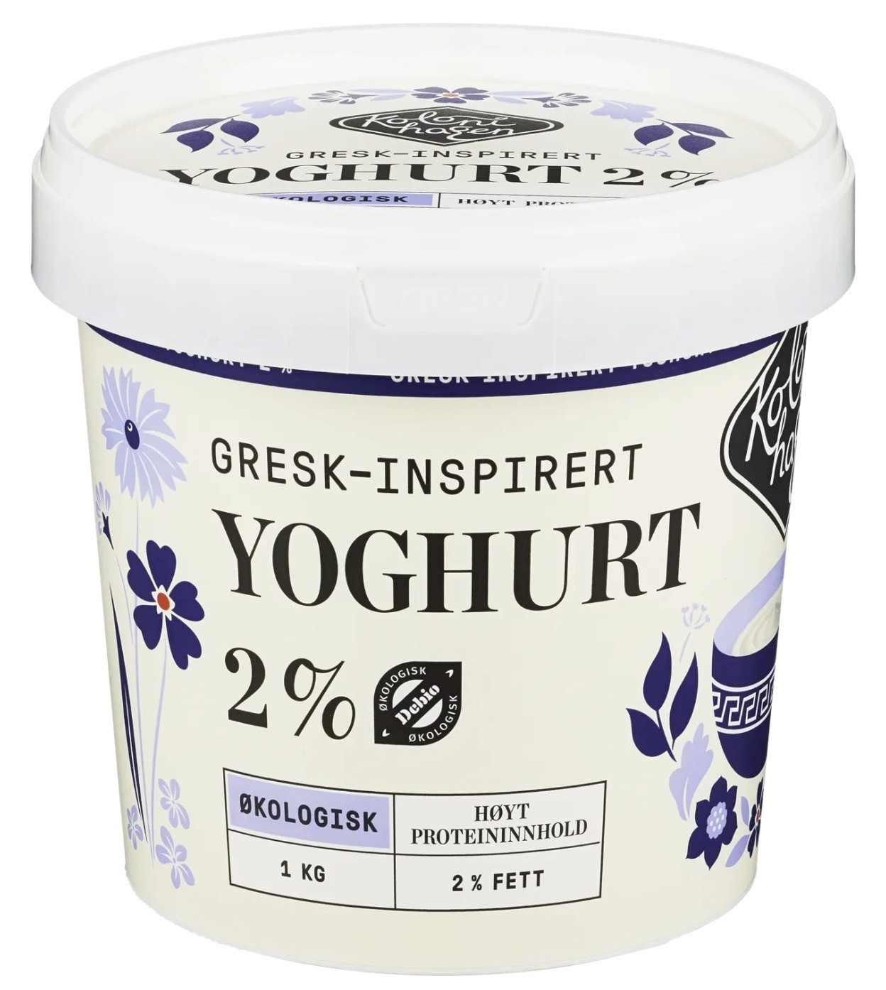 Gresk Inspirert Yoghurt 1kg Økologisk Kolonihagen
