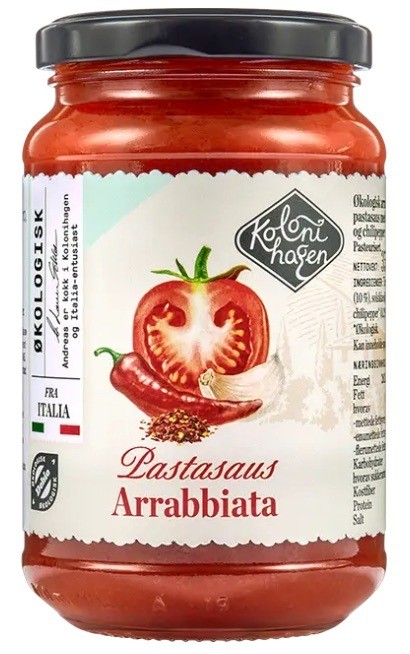 Pastasaus Arrabbiata Økologisk 350g Kolonihagen