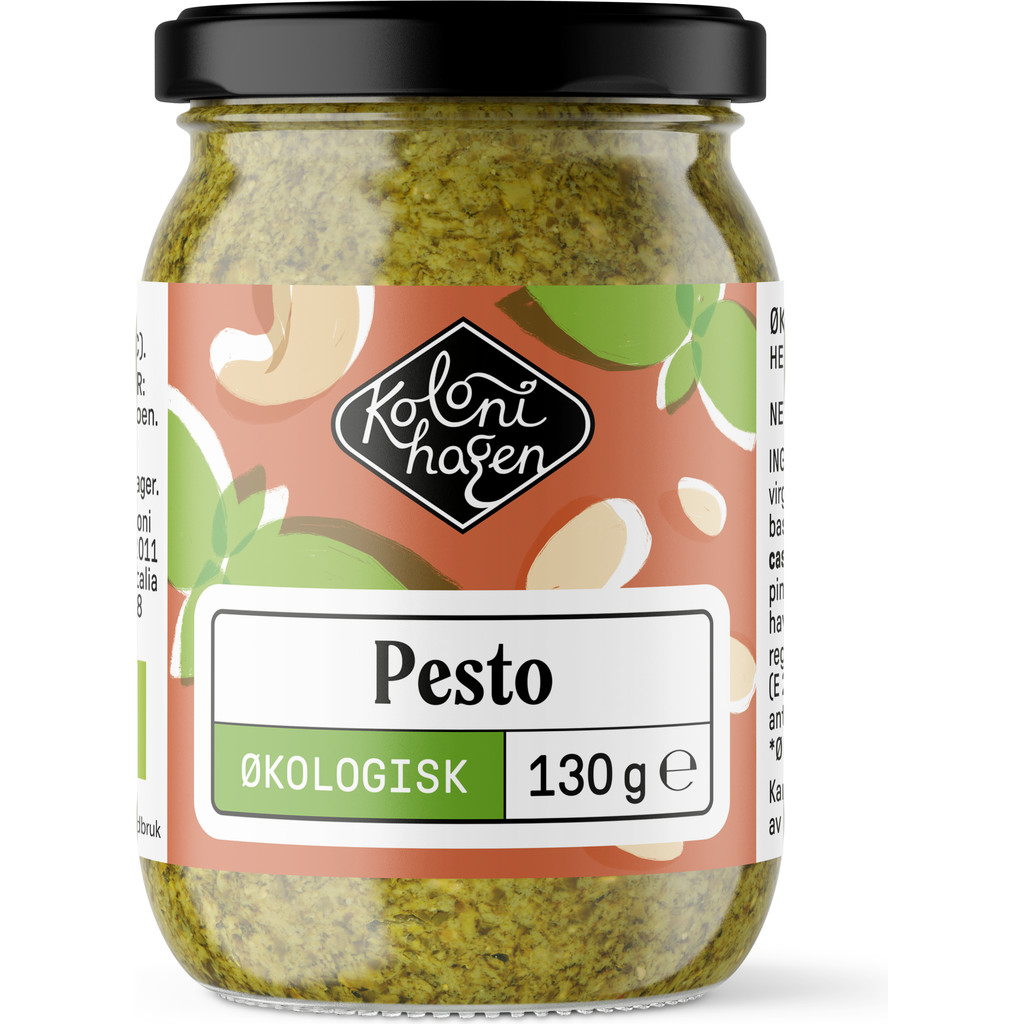 Pesto, grønn Økologisk 130g Kolonihagen