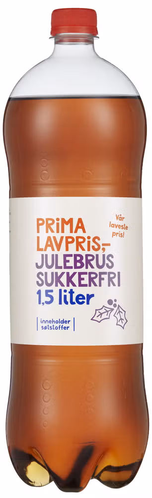 Julebrus Sukkerfri, 1,5 l