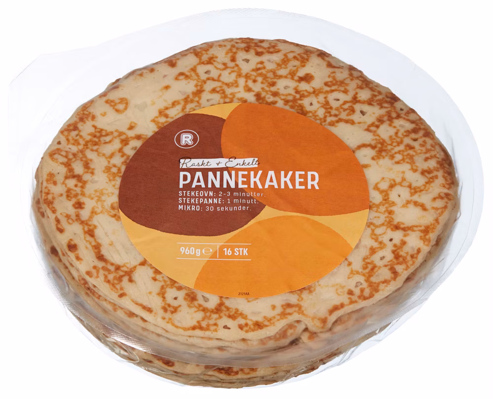 Pannekaker 16 stk 960 g