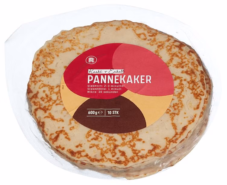 Pannekaker  R Core 10 stk, 600 g