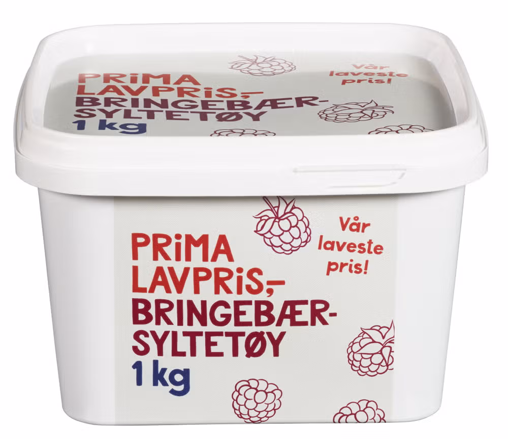 Bringebærsyltetøy 1 kg