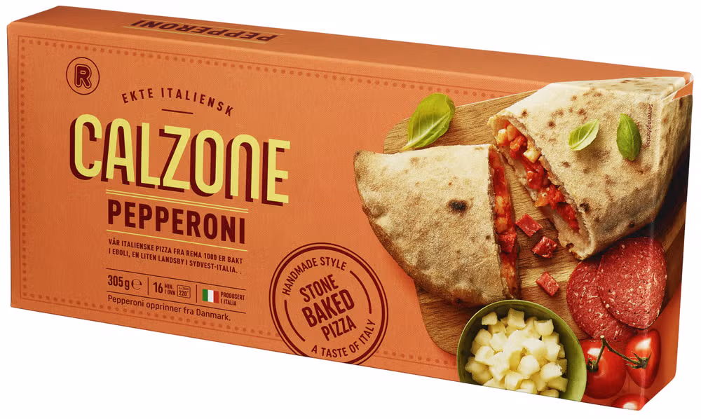 Calzone Pepperoni og Ost 305 g