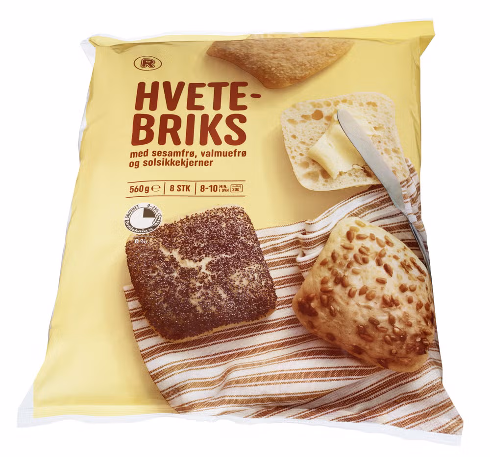 Hvetebriks 8pk 560 g