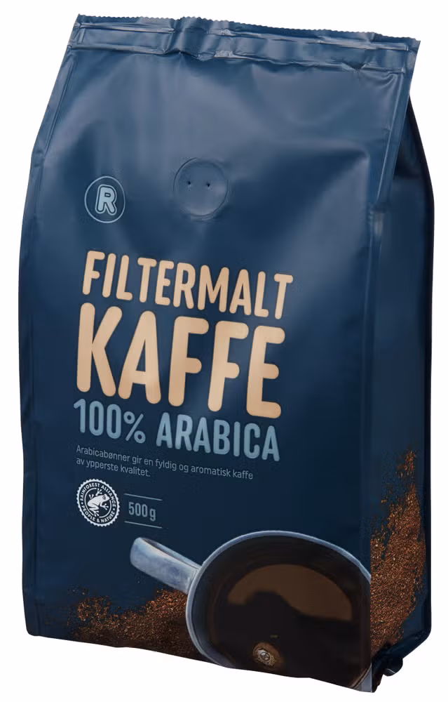 Kaffe Filtermalt 500 g