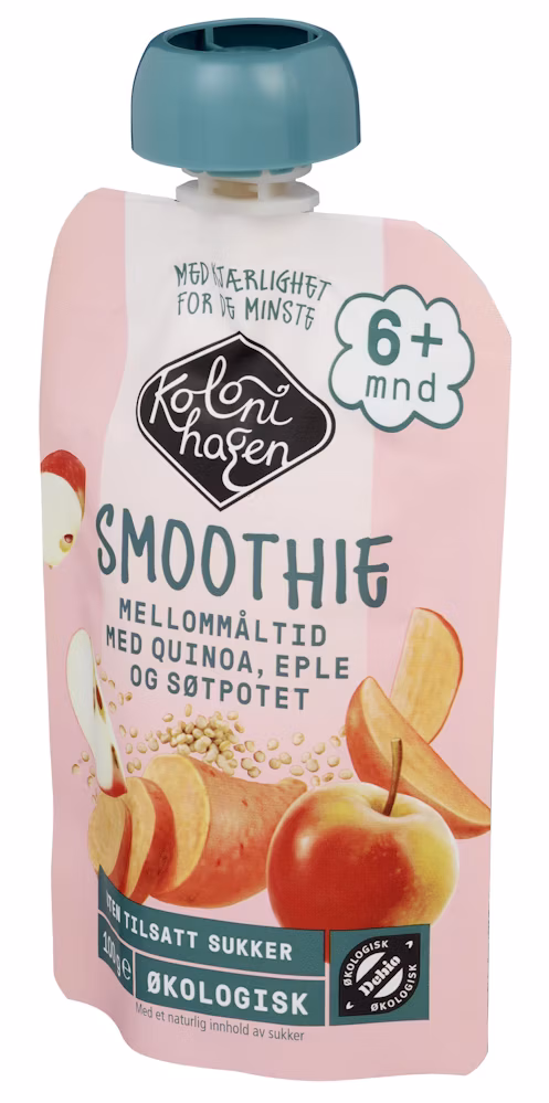 Smoothie med Quinoa, Eple & Søtpotet Fra 6 mnd, Økologisk, 100 g