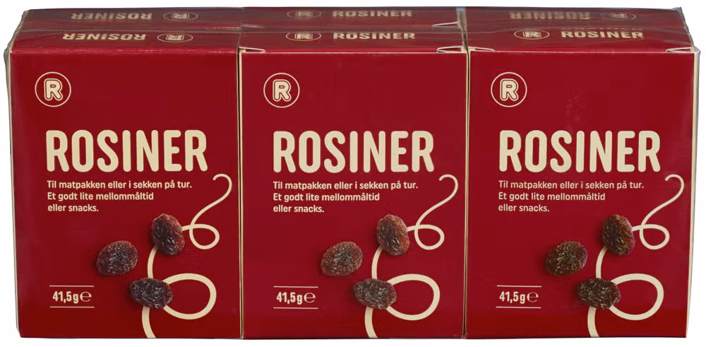 Rosiner 6pk, 249 g