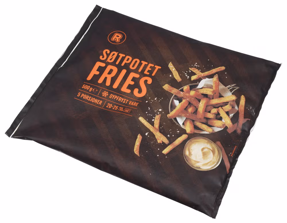 Søtpotet Fries 500 g