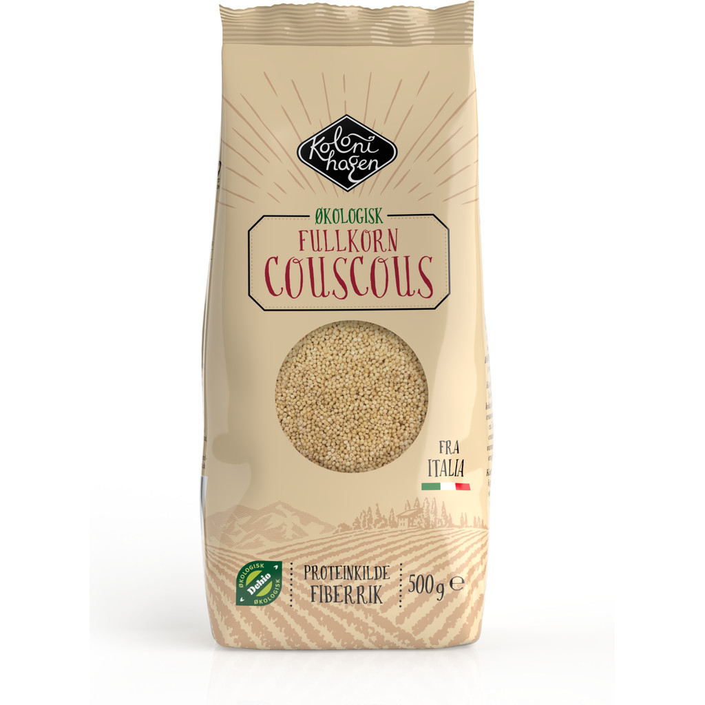 Fullkorn­couscous Økologisk 500g Kolonihagen