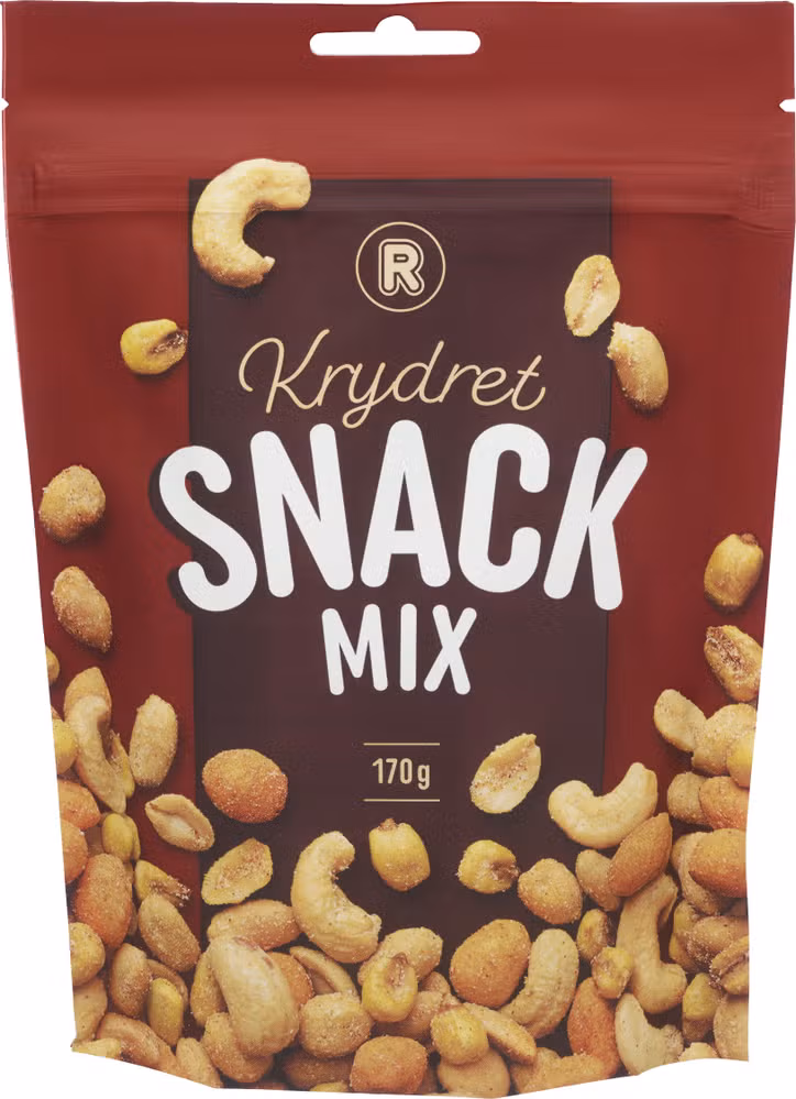Krydret snackmix 170 g