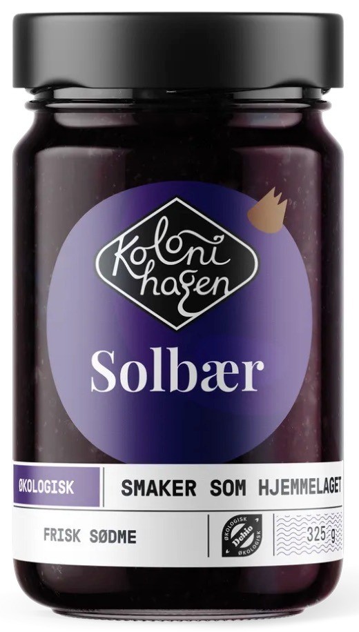 Solbærsyltetøy Økologisk 325g Kolonihagen