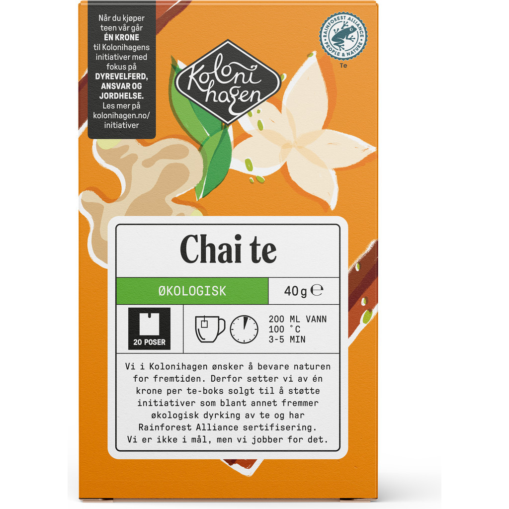 Chai te Økologisk 40g Kolonihagen