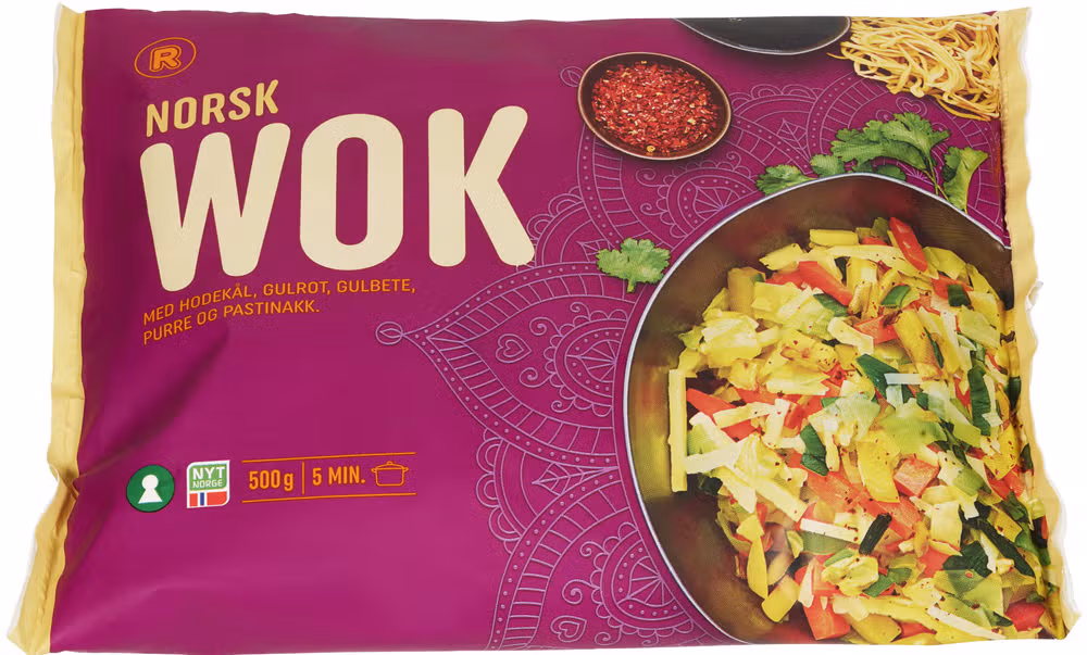 Norsk Wokblanding 500 g