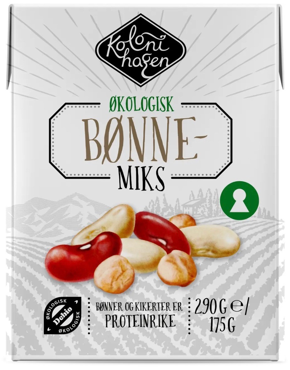 Bønnemiks Øko 380g Kolonihagen