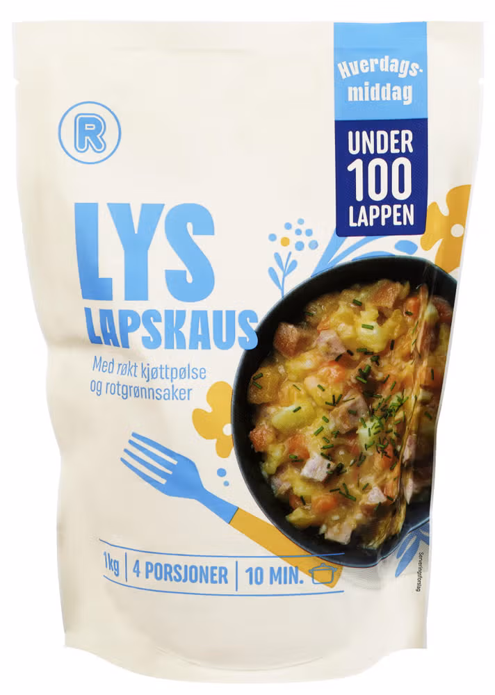 Lys pølselapskaus 1 kg