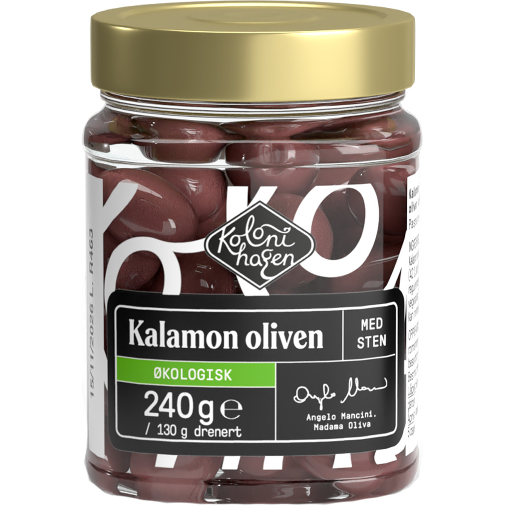 Kalamon Oliven Økologisk 240g Kolonihagen
