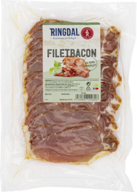 Filetbacon 400 Gr Oppskjert Ringdal