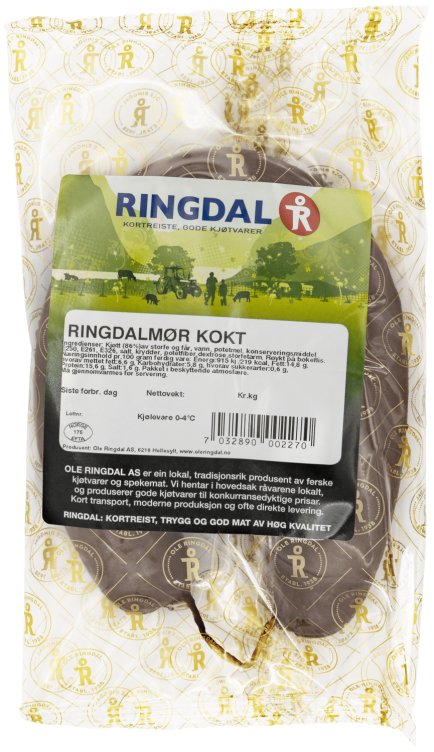 Ringdalmør Kokt 400g Ringdal
