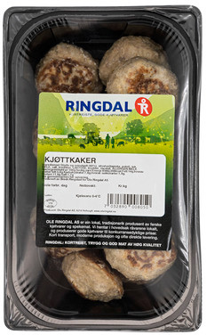 Kjøttkaker 800 Gr Fersk Ringdal