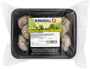 Kjøttkaker 800 Gr Frys Ringdal