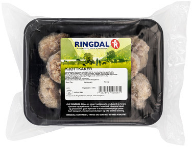 Kjøttkaker 800 Gr Frys Ringdal