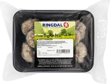 Kjøttkaker 800 Gr Frys Ringdal
