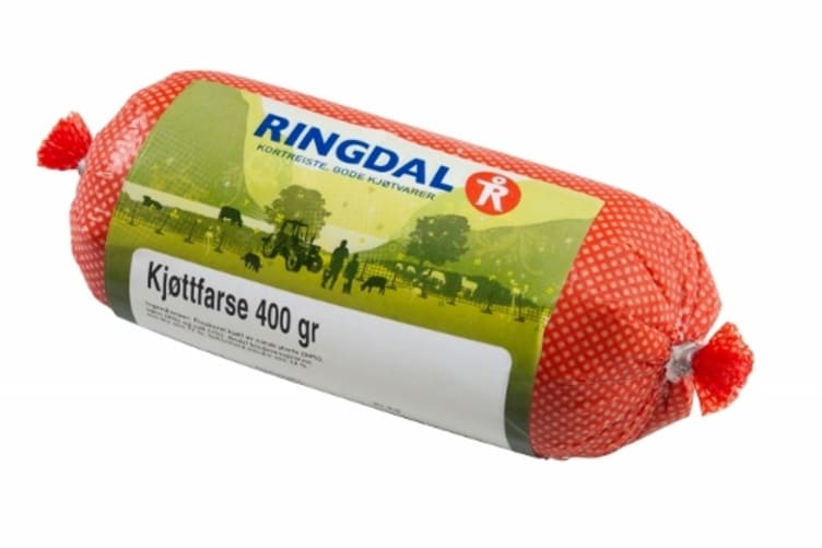 Kjøttfarse Snabb Frys 400g Ringdal