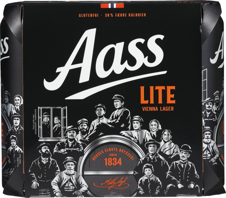 Aass Lite Vienna Lager 0,5lx6 boks