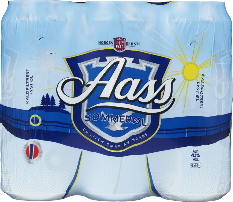 Aass Sommerøl 0,5lx6 boks