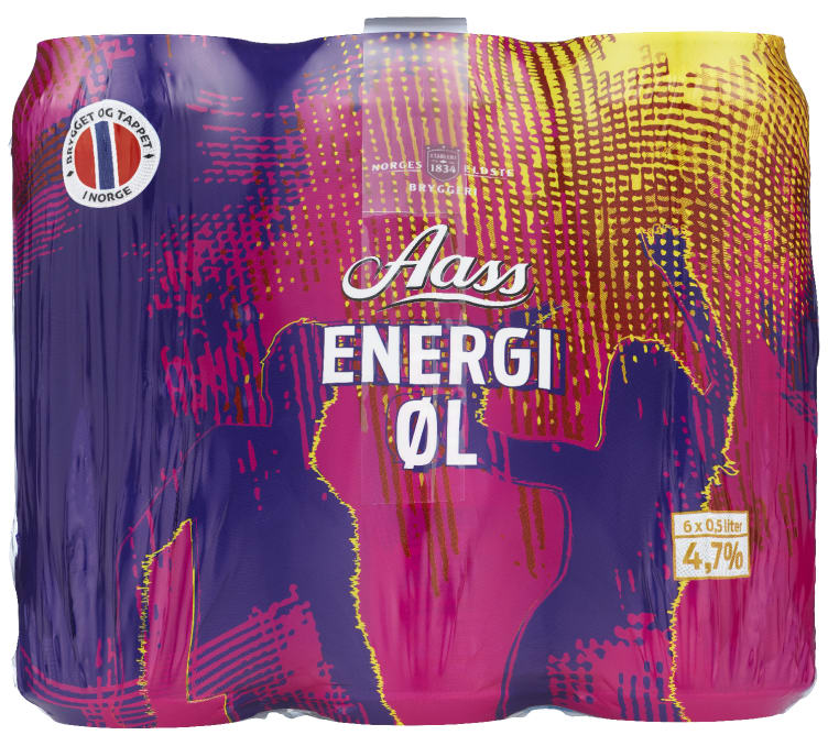 Aass Energiøl 0,5lx6 boks