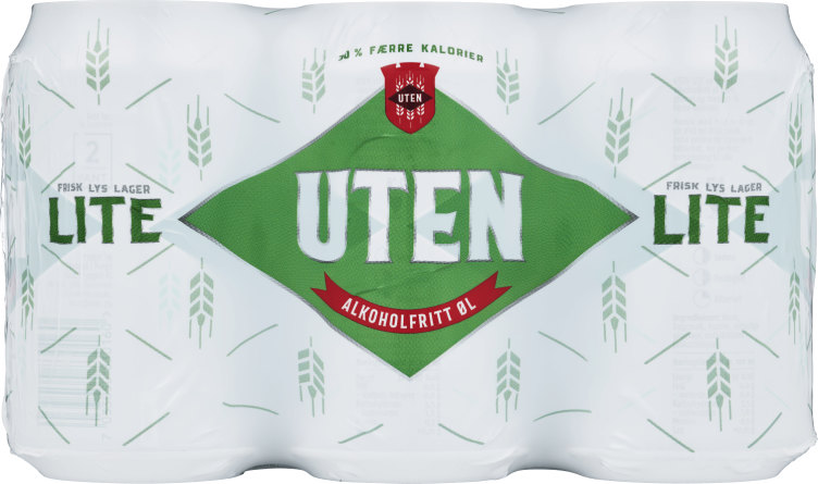 Aass uten Lite 0,33lx6 boks