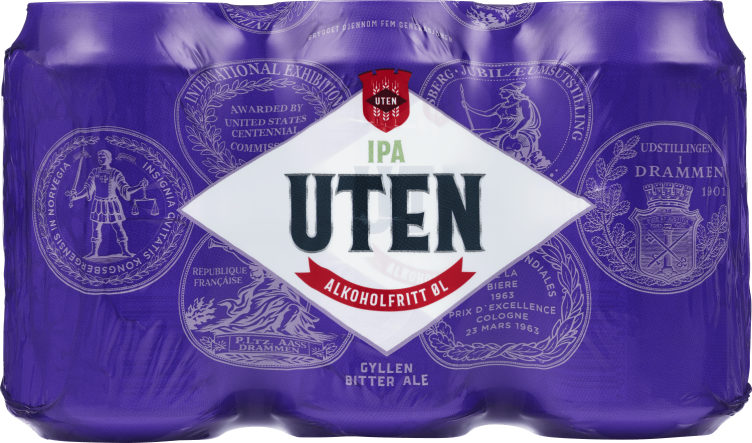 Uten Ipa 0,33lx6 boks