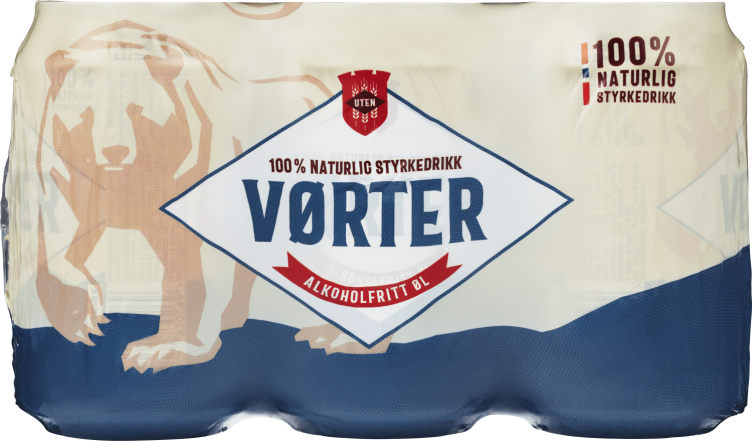 Uten Vørterøl 0,33lx6 boks