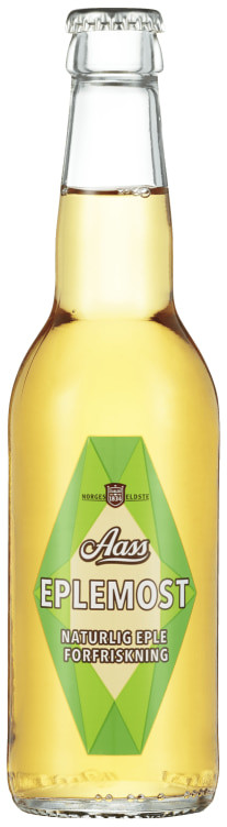 Aass Eplemost 0,33l flaske