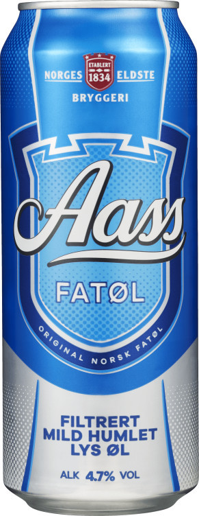 Aass Fatøl 0,5l boks
