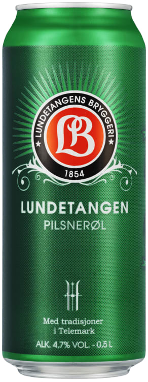Lundetangen Pils 0,5l boks
