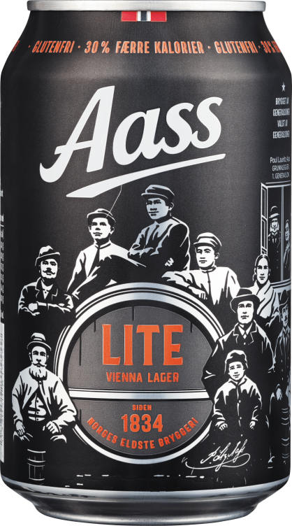 Aass Lite Vienna Lager 0,33l boks