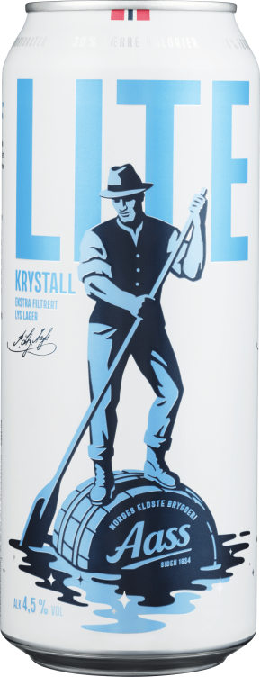 Aass Lite Krystall 0,5l boks