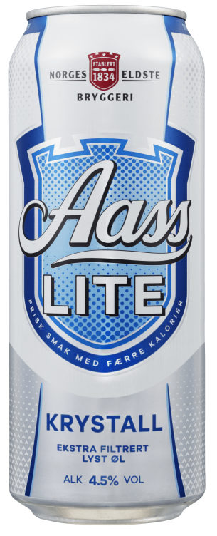 Aass Lite Krystall 0,5l boks