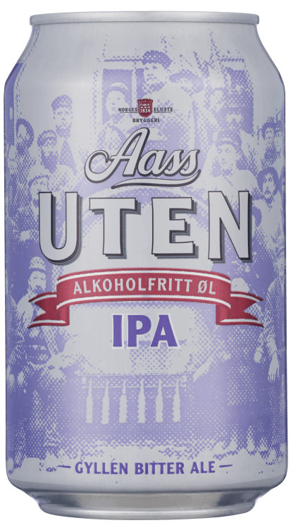 Aass uten Ipa 0,33l boks