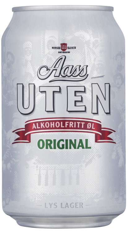 Aass uten 0,33l boks