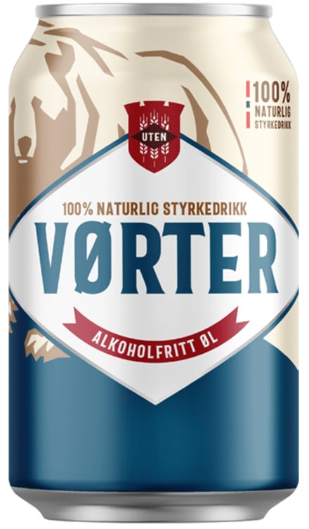 Uten Vørterøl 0,33l boks