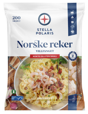Norske Reker 200g Frys Stella Polaris