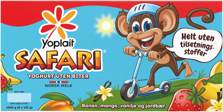 Yoplait Safari Ape 8x125g