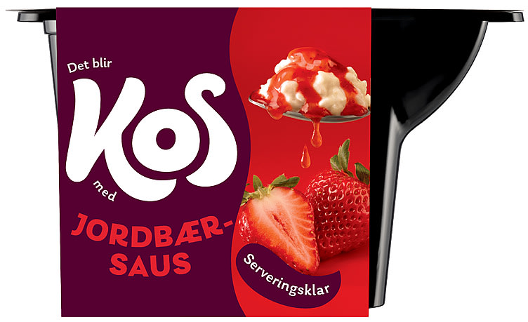 Jordbærsaus 250g Kos