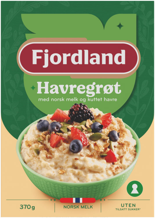 Havregrøt 370g Fjordland