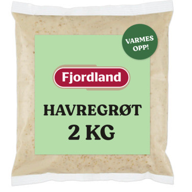 Havregrøt 4x2kg Fjordland Foodservice